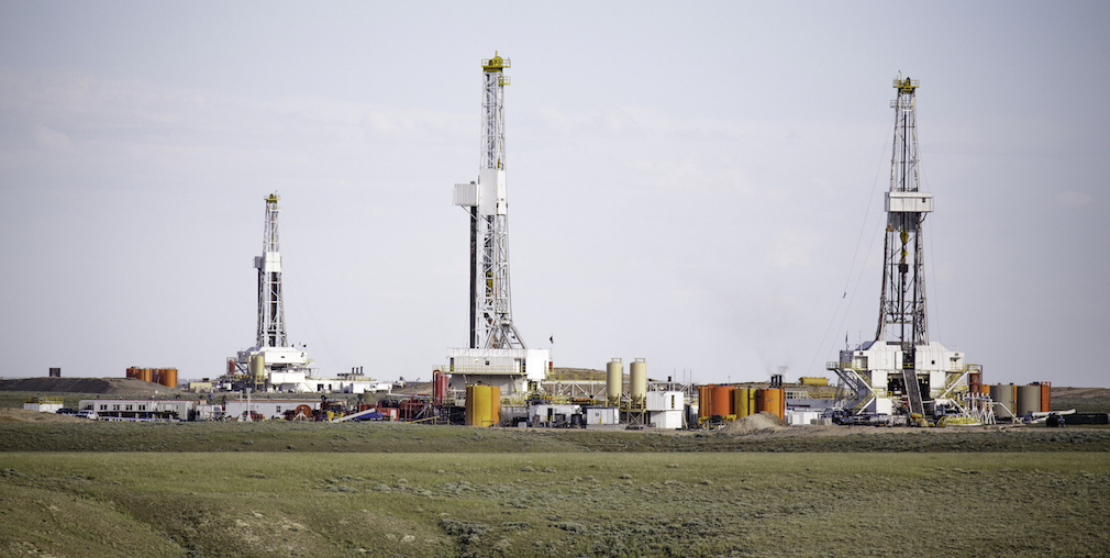 Fracking-wells