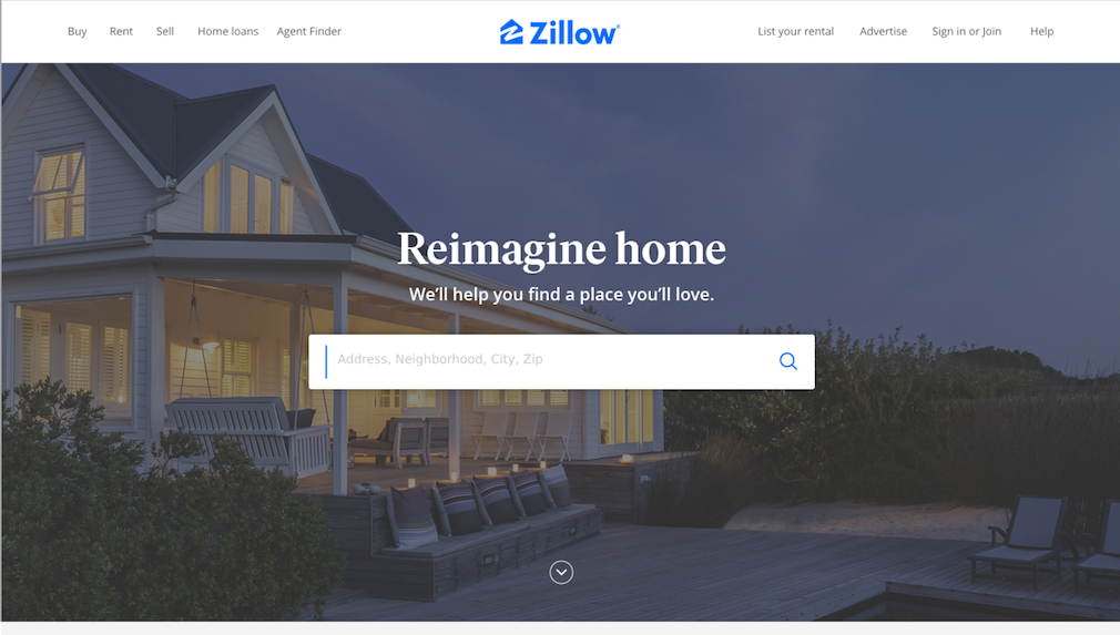 New-Homepage-Zillow