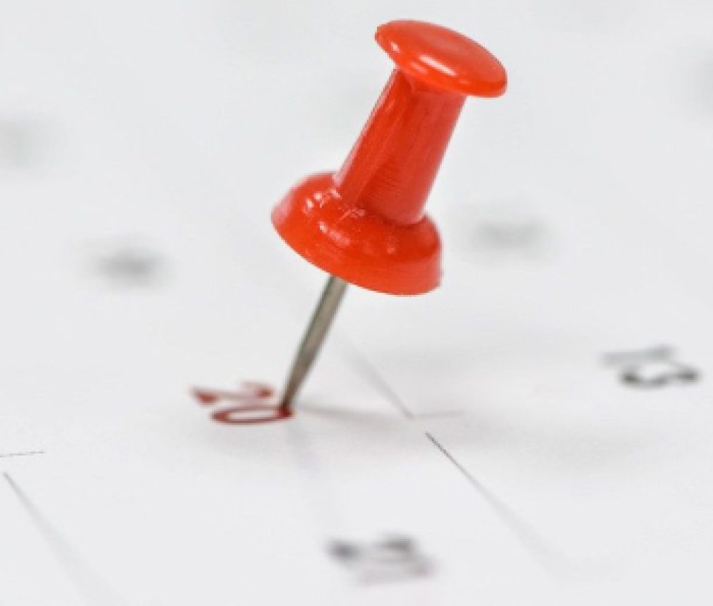 Pin-on-calendar