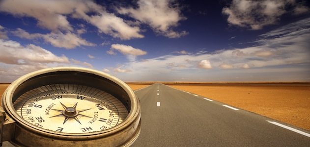 compass-and-road