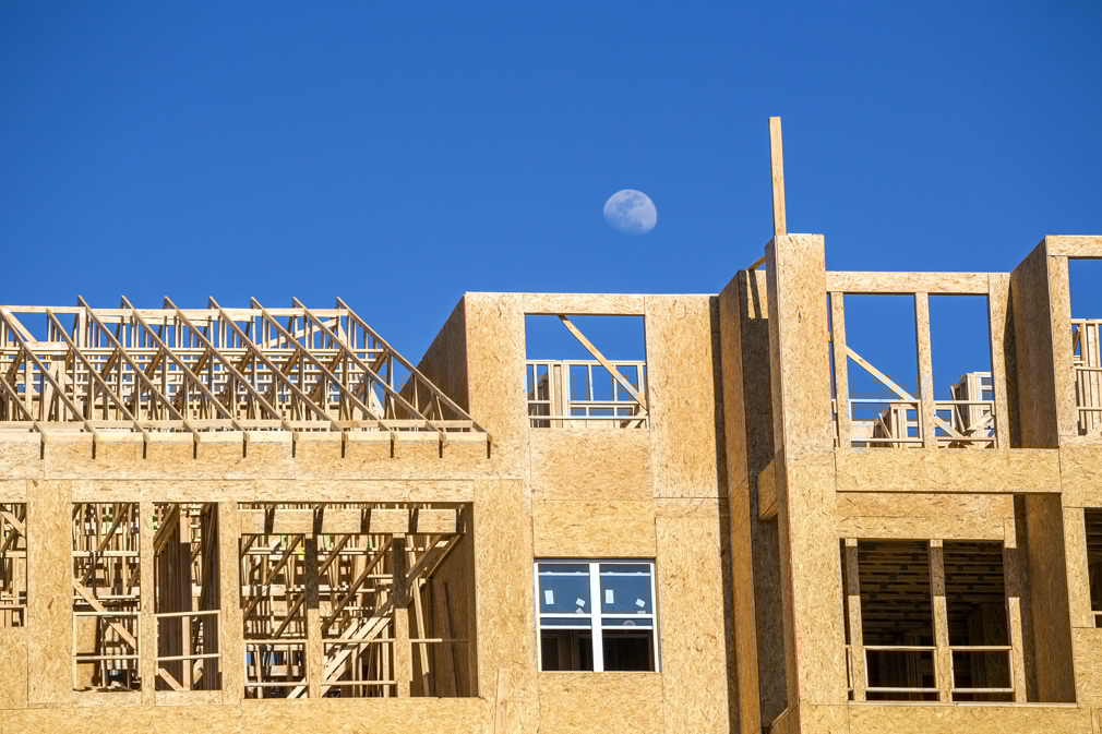 Big house under construction