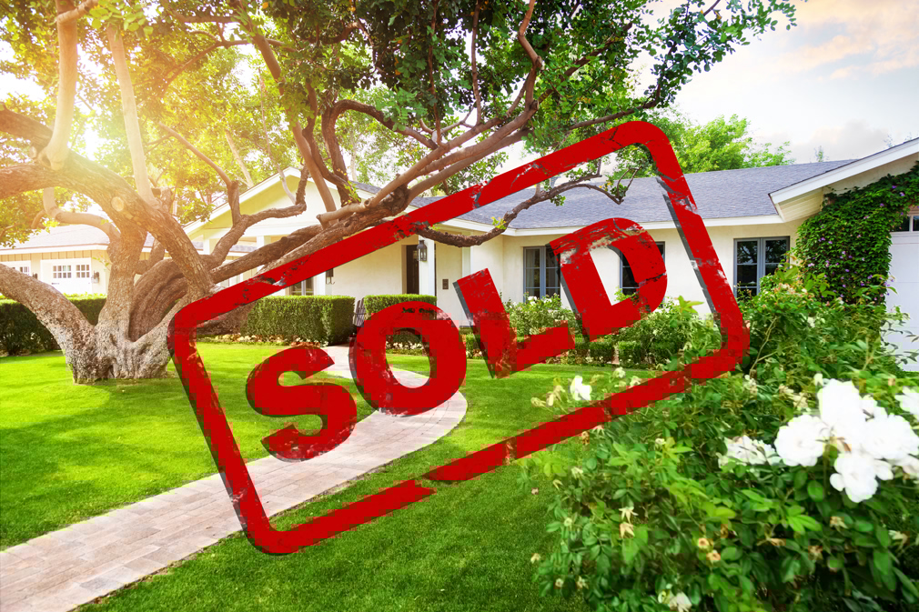 sold sign