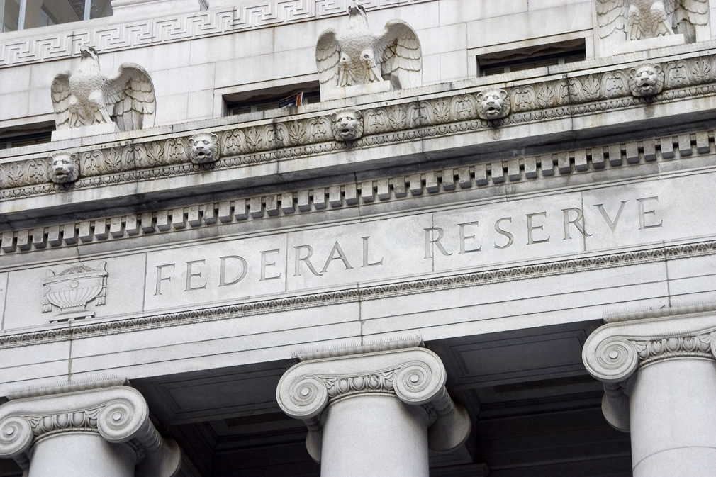 federal reserve facade