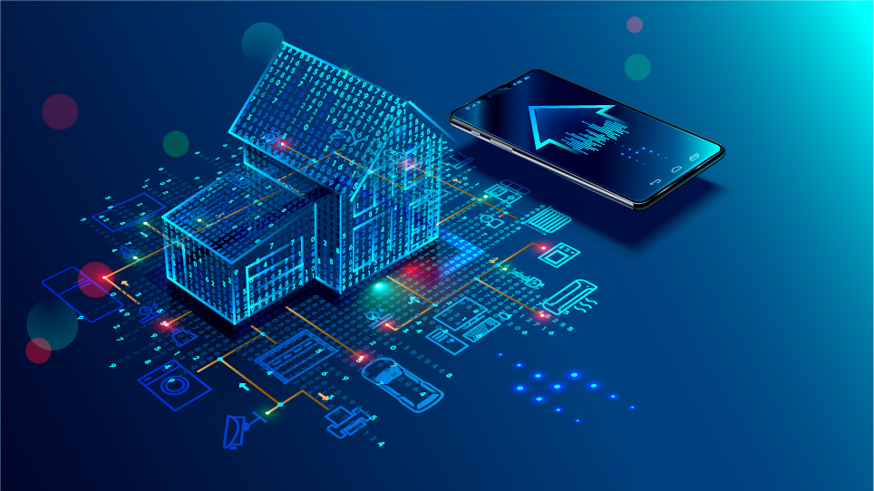 Digital hologram home LED