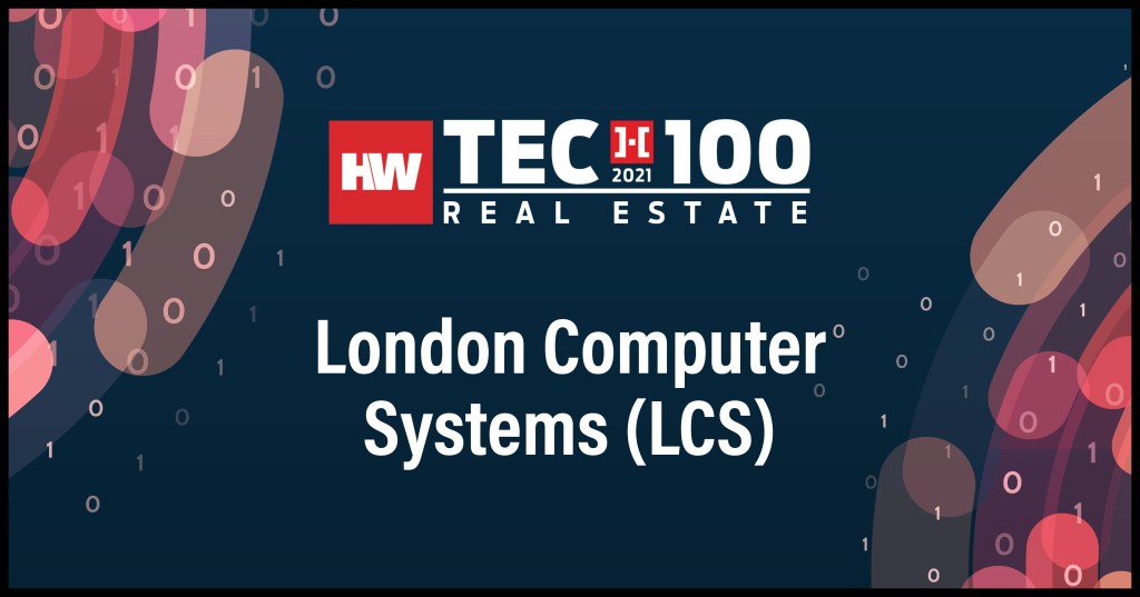 London Computer Systems (LCS)-2021 Tech100 winners -Real Estate