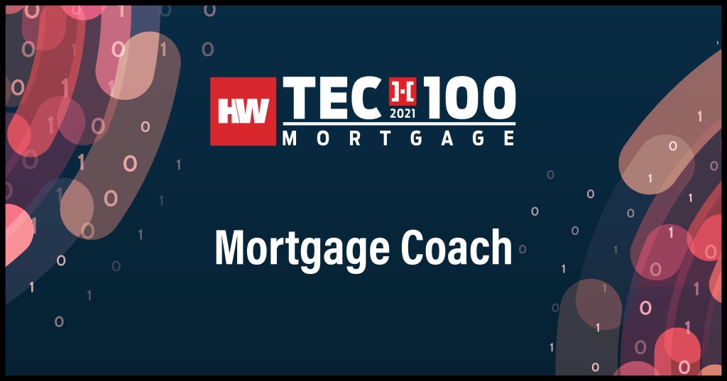 Mortgage Coach-2021 Tech100 winners-mortgage