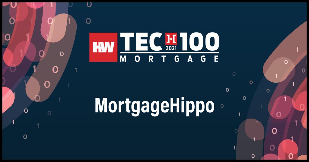 MortgageHippo-2021 Tech100 winners-mortgage