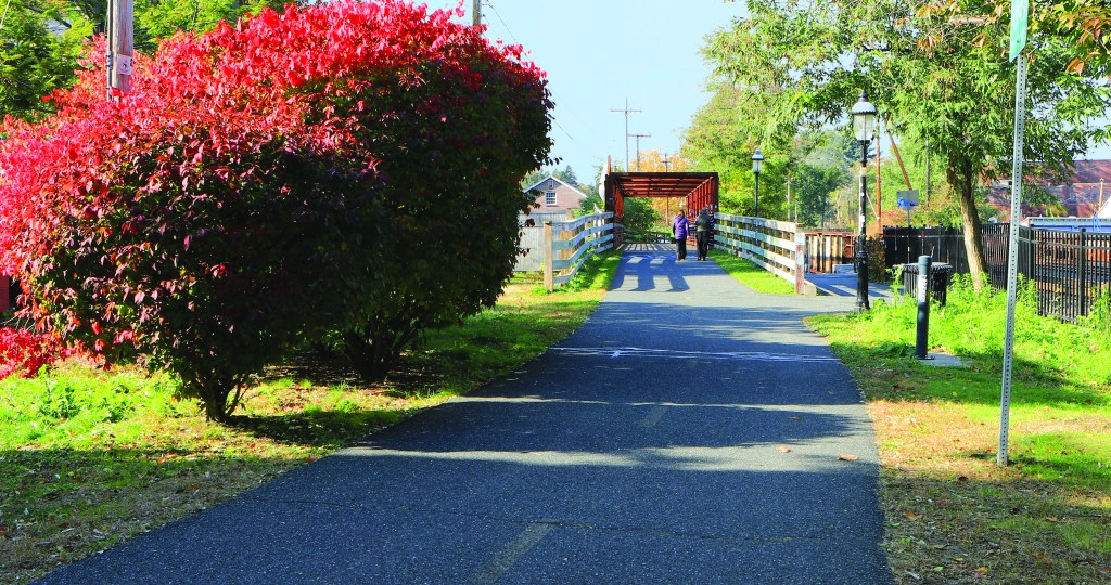 A Pedestrian passageway in Northampton, Massachusetts