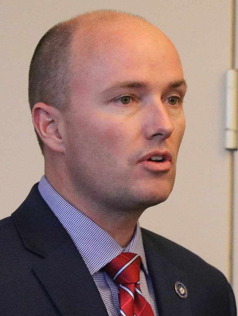 Gov. Spencer Cox (R) of Utah.