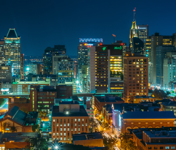 Baltimore, Maryland skyline