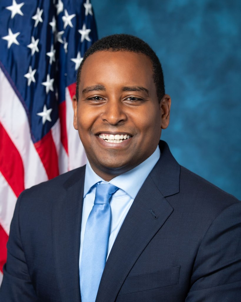 Rep. Joe Neguse (D) of Colorado.