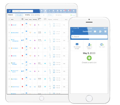 Mobile CRM App