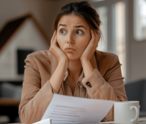 u8582458568_real_estate_agent_looks_confused_by_agreement_--v_34648eaf-4886-47eb-85f3-53d4b281b103_2-min