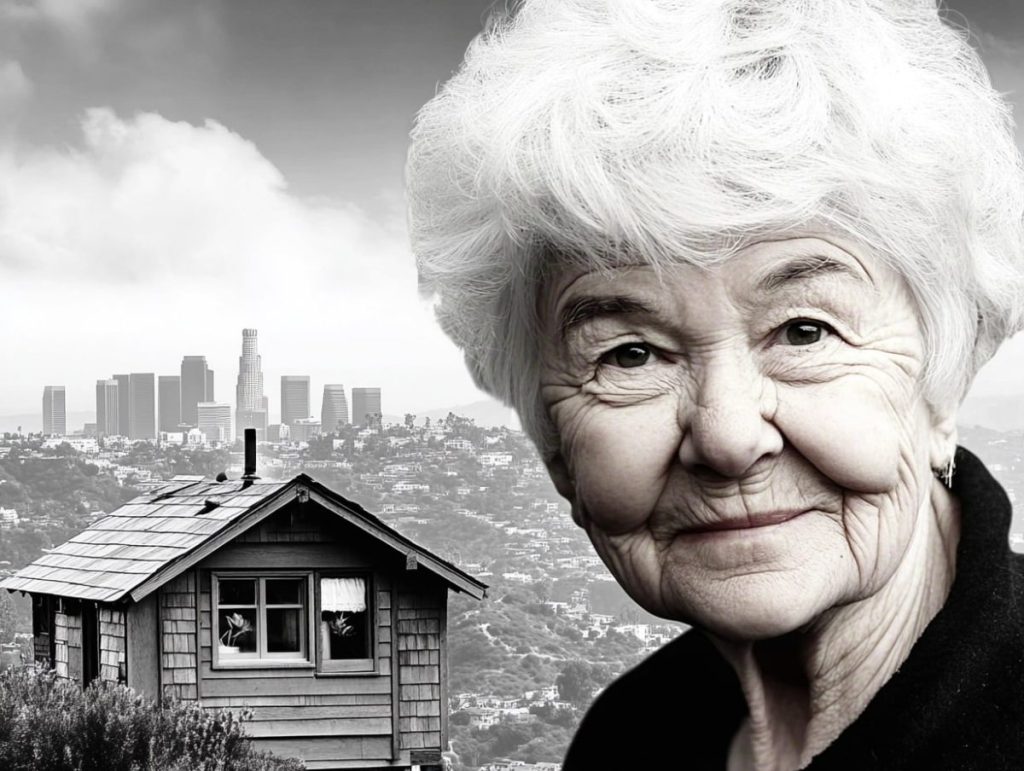 u8582458568_grandmother_and_tiny_house_with_los_angeles_skyli_bf53695c-94fe-420b-8de4-0c63f4f5083a_0