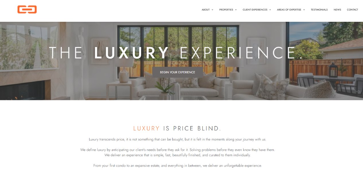 Screenshot of Caroline K. Huo's Group homepage.