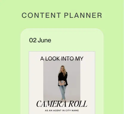 Content planner created by Coffee and Contracts.