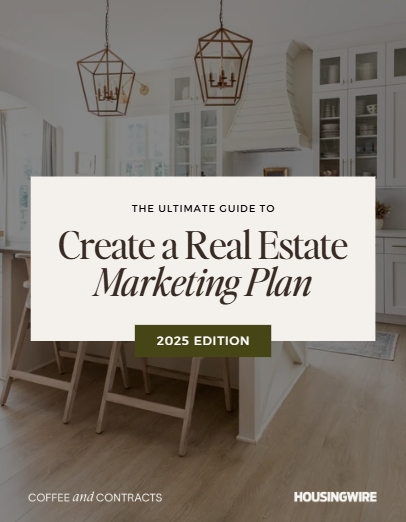 Coffee & Contracts and HousingWire marketing plan template.