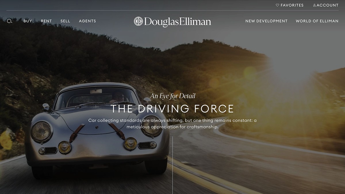 World of Elliman luxe lifestyle content