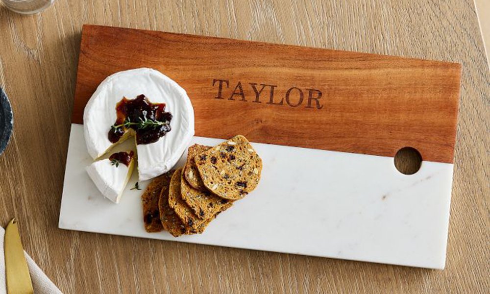 West Elm charcuterie board