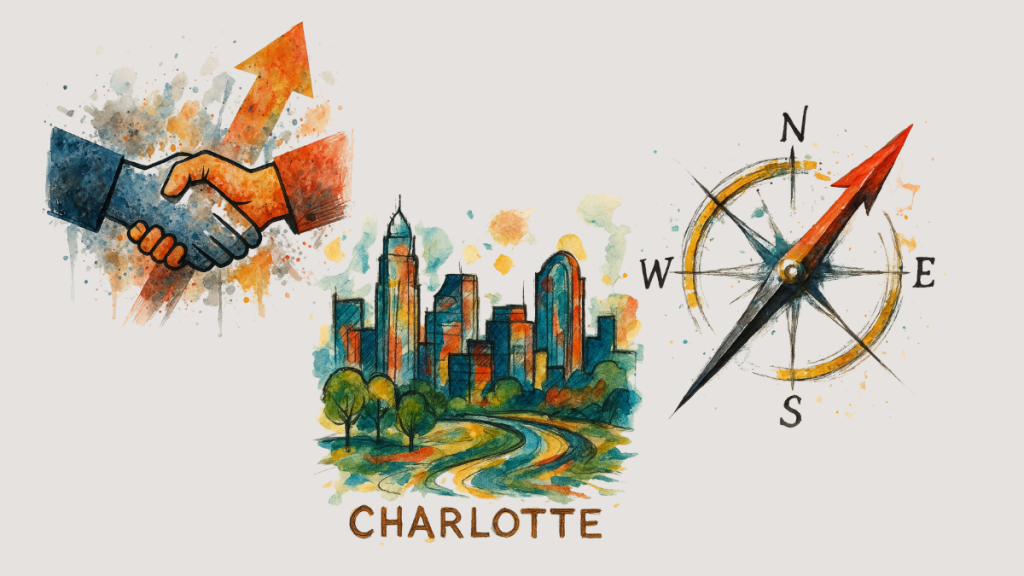 compass acquires charlotte based brokerage
