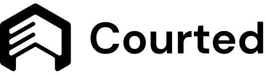 Courted logo