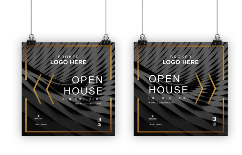 Examples of LCA open house signs