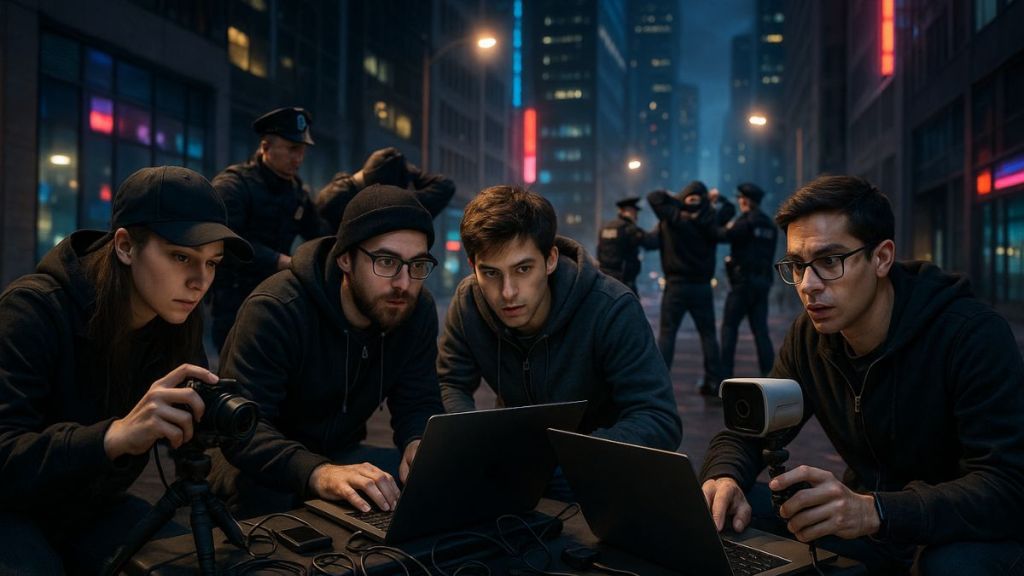 YouTubers set trap for criminal gang