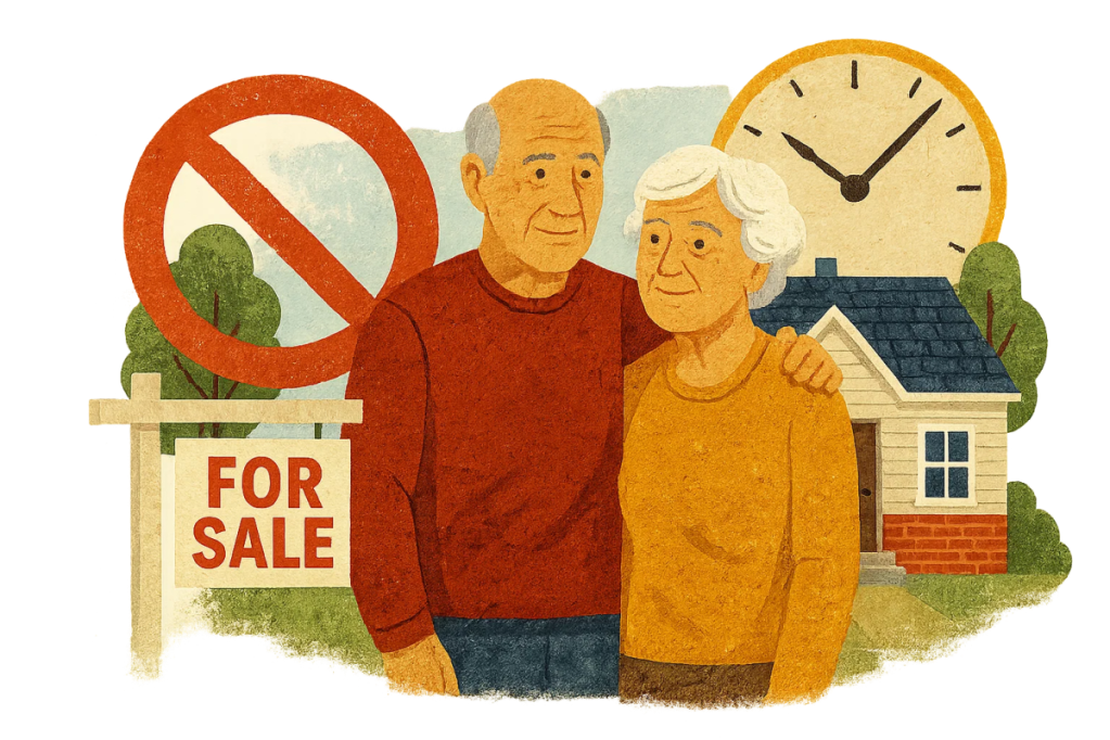 Baby boomers not selling homes