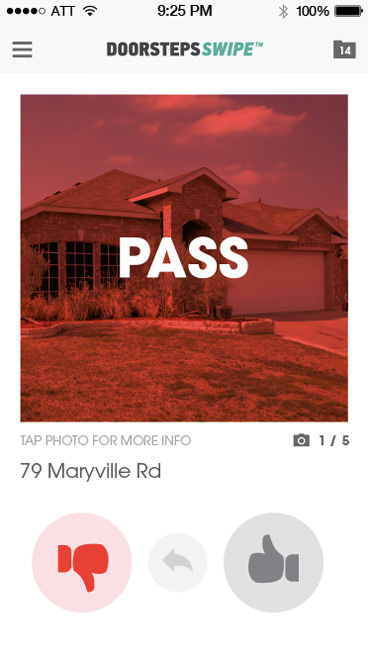 Doorsteps Swipe app screenshot 2